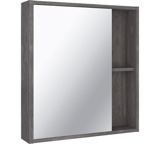 Изображение товара Зеркальный шкаф Runo Эко 60 железный камень 00-00001325