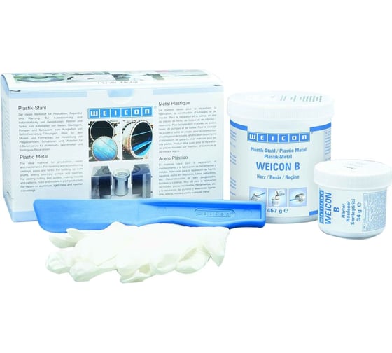 Изображение товара Эпоксидный композит Weicon B 0.5 кг wcn10050005