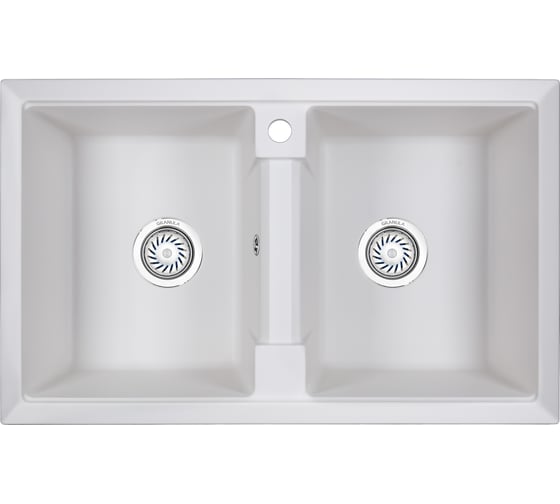 Изображение товара Кухонная мойка Granula GR-8101 кварцевая арктик
