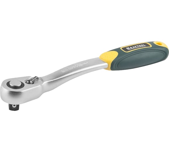 Изображение товара Трещотка для торцовых головок Kraftool PRO Сr-V сталь 72 зубца изогнутая 1/2" 27795-1/2_z02