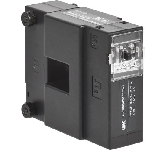 Изображение товара Трансформатор тока IEK трп-23 300/5 1,5ва кл. точн. 0,5 ITT23-2-D015-0300