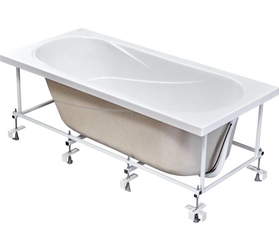 Изображение товара Монтажный комплект к ванне акриловой прямоугольной Santek Касабланка XL 1.WH30.2.483 00000066643