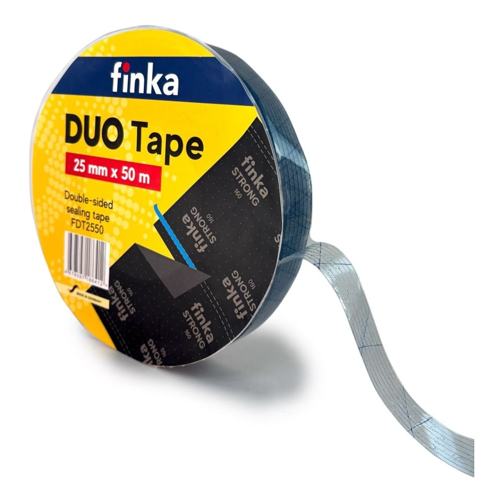 Изображение товара Клейкая лента Finka DUO Tape 25mmx50m для ремонта и изоляции