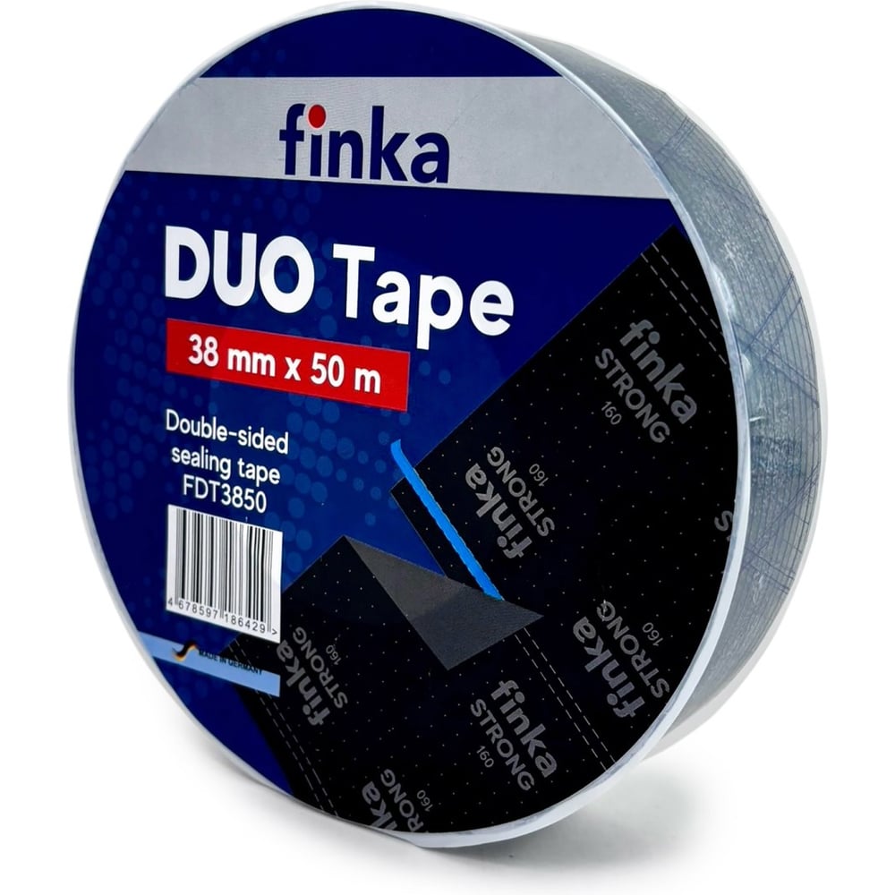 Изображение товара Клейкая лента Finka DUO Tape 38mmx50m FDT3850