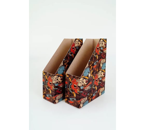 Изображение товара Вертикальный накопитель для хранения документов Cartonnage 2 шт., поставляется в разобранном виде NSN.34.15.1.P