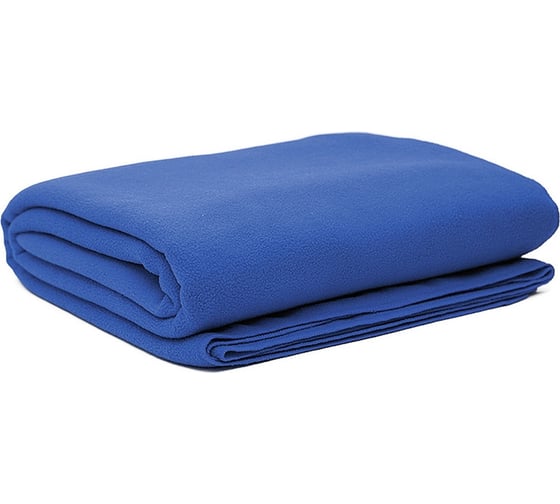 Изображение товара Плед ООО Комус флис, 220 г/м2, 150x200 см, василёк 1064603