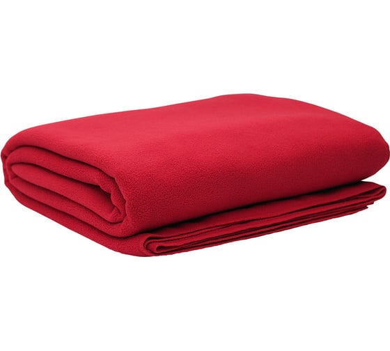 Изображение товара Плед ООО Комус флис, 220 г/м2, 150x200 см, красный 638442