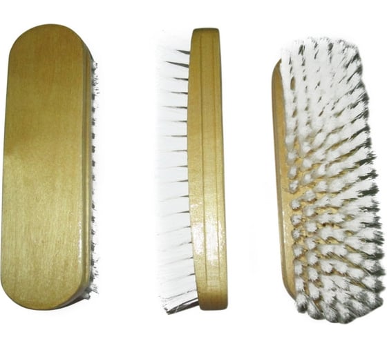 Изображение товара Щетка для одежды ООО Комус дерево светлое, лакированная, 12 шт. 703082