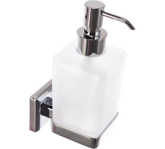 Изображение товара Держатель с дозатором жидкого мыла Artwelle Hagel матовое стекло хром 9933A