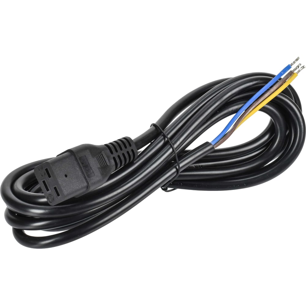 Изображение товара Кабель электропитания ITK pdu 3x1,5 3м c19-б/р PC-C19-3M