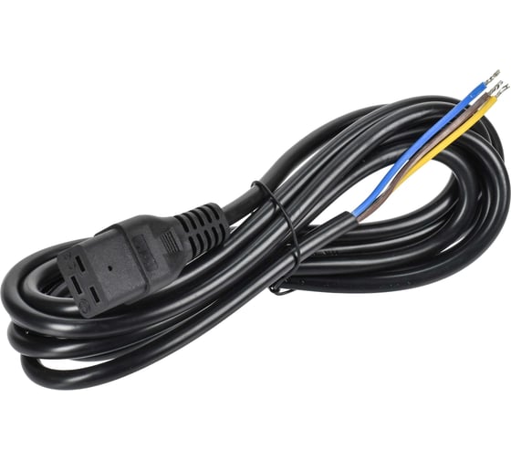 Изображение товара Кабель электропитания ITK pdu 3x1,5 3м c19-б/р PC-C19-3M