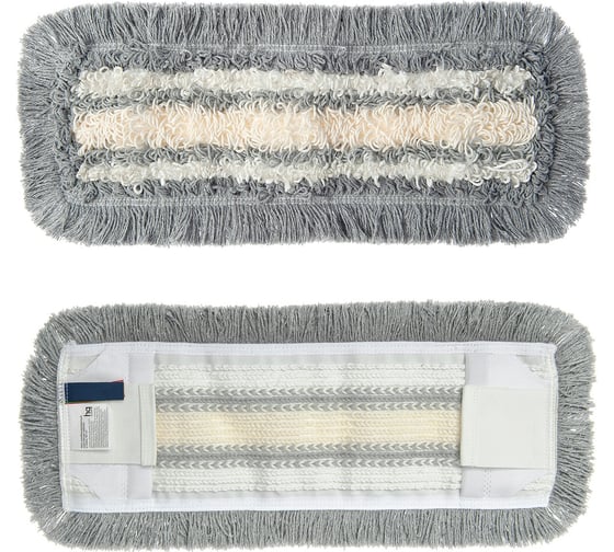 Изображение товара Моп комбинированный с креплением карман и язык HQ profiline 40 см 77008