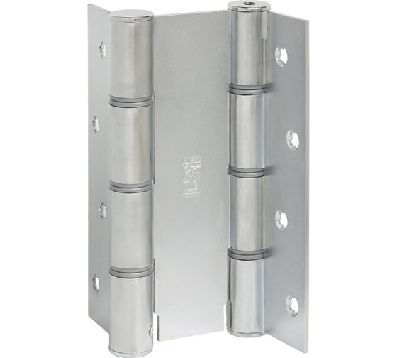 Изображение товара Петля двойного действия ALDEGHI LUIGI SPA 175x27/40 мм, барная, оцинкованная сталь, комплект: 2 шт.+монтажный набор 87AZ175-40