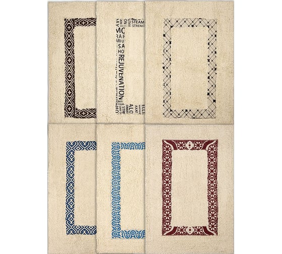 Изображение товара Хлопковый коврик Vortex Орнамент 50х80 см 20201