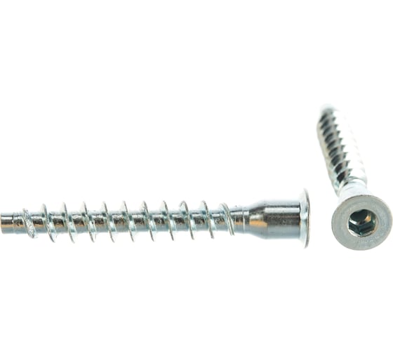 Изображение товара Шурупная стяжка Element оцинкованная 7х50 мм HEX 50 шт. 5650005 / 038930