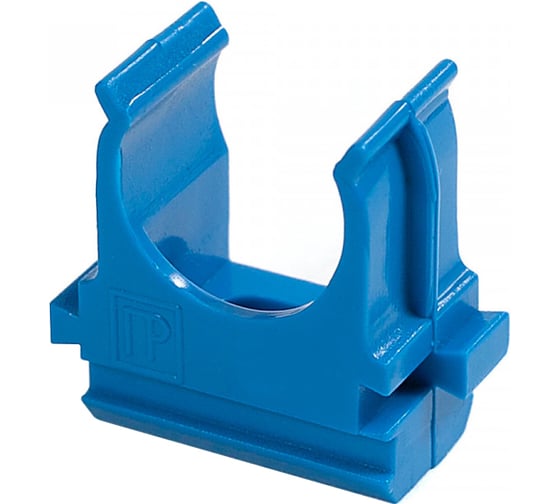 Изображение товара Крепеж-клипса для труб Промрукав АБС-пластик синяя д32 PR13.0117