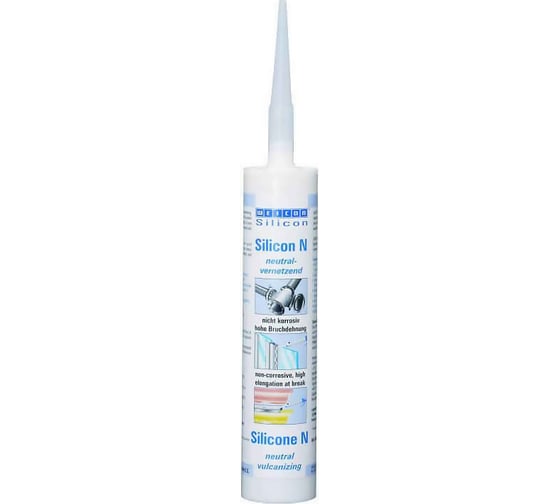 Изображение товара Силиконовый нейтральный клей-герметик Weicon N 310 мл wcn13400310