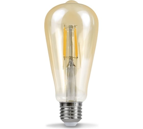 Изображение товара Лампа IN HOME сд led-st64-deco gold 15вт 230в е27 3000к 1570лм золотистая 4690612050843