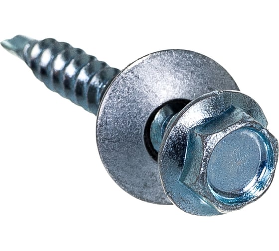 Изображение товара Кровельный саморез Стройбат оцинкованный с буром 4.8x35 мм 250 шт. 012450