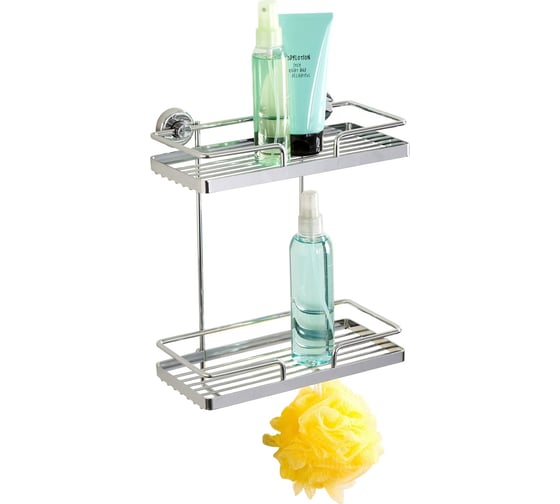 Изображение товара Настенная полка WENKO power-loc sion 2-уровневая 17831100