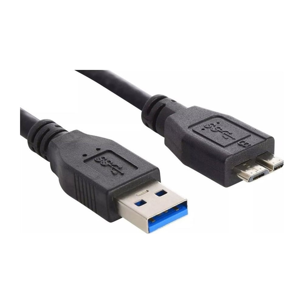 Изображение товара Кабель BURO MK30-AM-1.5 micro USB 3.0 B (m) USB A(m) 1.5м черный 1518719