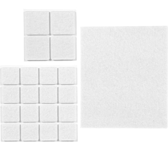 Изображение товара Защитные протекторы Vortex из фетра 22х22 мм 30х30 мм 110х130 мм 26002