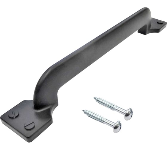 Изображение товара Ручка-скоба Левша С-31 128 мм, пластик, черный матовый У8-0671.Ч