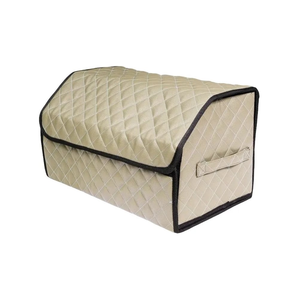 Изображение товара Автомобильный органайзер из экокожи Romb A2DM 50x30x30 см зеленый и синий