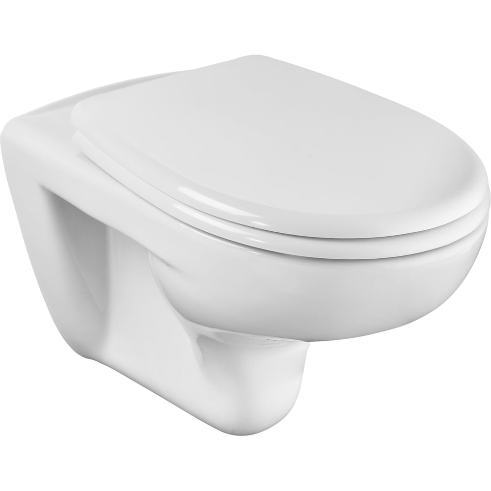 Изображение товара Подвесной унитаз Roca Mateo 00000044141 современный фаянс каскадный слив