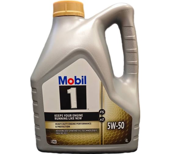 Изображение товара Масло MOBIL 1 FS X2 5W-50 4л 156491