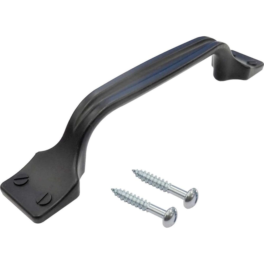 Изображение товара Ручка-скоба Левша С-32 96 мм, пластик, черный матовый У8-0672.Ч