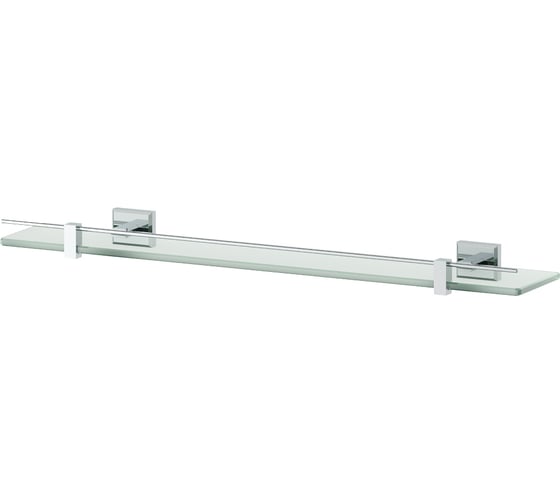 Изображение товара Полка с держателями Artwelle Hagel матовое стекло хром 992760