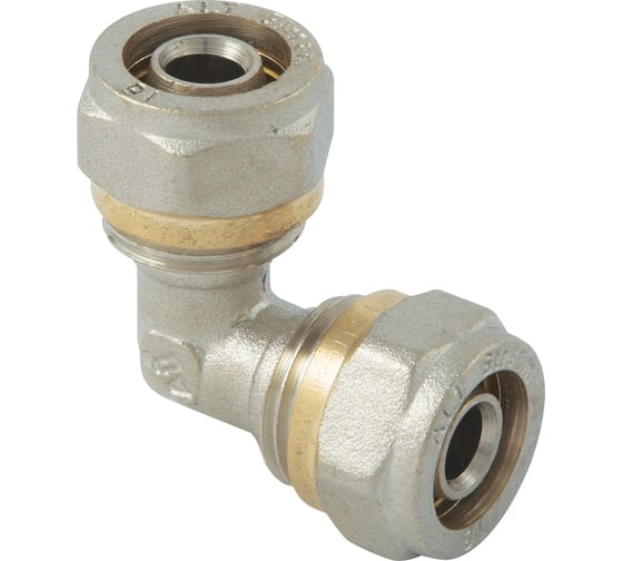 Изображение товара Соединительный угольник ALTSTREAM 16x16 обжимной 002030101