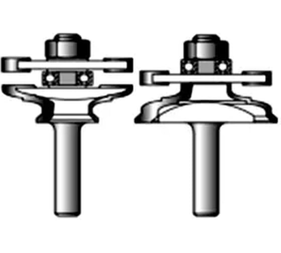 Изображение товара Фреза СТФ-3550 38х21х8 мм, 2 шт Strong стф-35500038