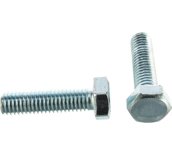 Изображение товара Оцинкованные болты Стройбат DIN 933 М8х30 30 шт. 2630031/005411