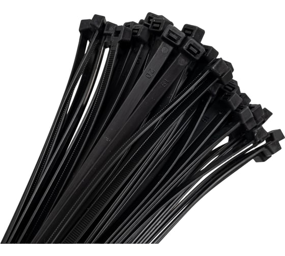 Изображение товара Кабельные стяжки FORTISFLEX КСС Nord 8х500 мм черные 100 шт. 79756