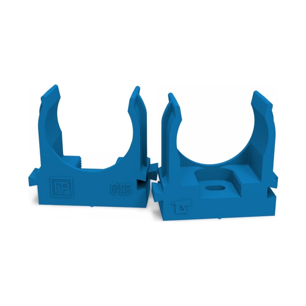 Изображение товара Крепеж-клипса для труб Промрукав d25, 100 шт, без замка и метизов