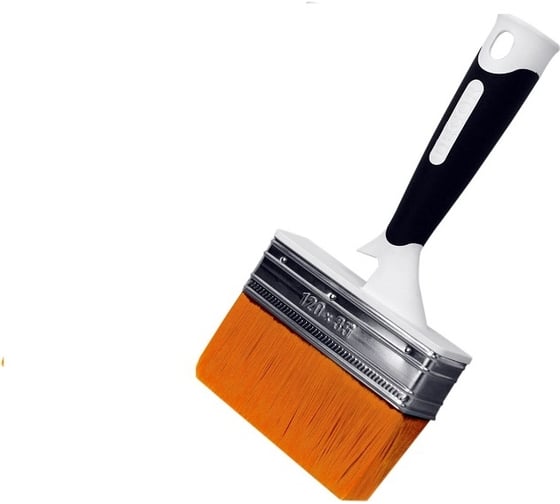 Изображение товара Кисть DECOR деликатная 120x35 мм ультрамягкий синт. ворс 2к ручка 870-135 11613199