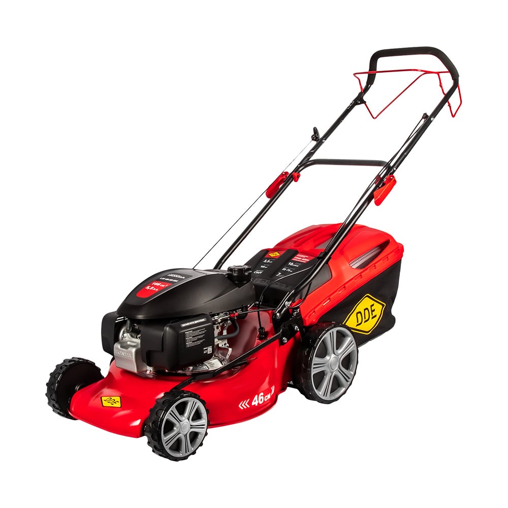 Изображение товара Бензиновая газонокосилка DDE LM 46-60 DH Honda 5,5 л.с. ширина 46 см