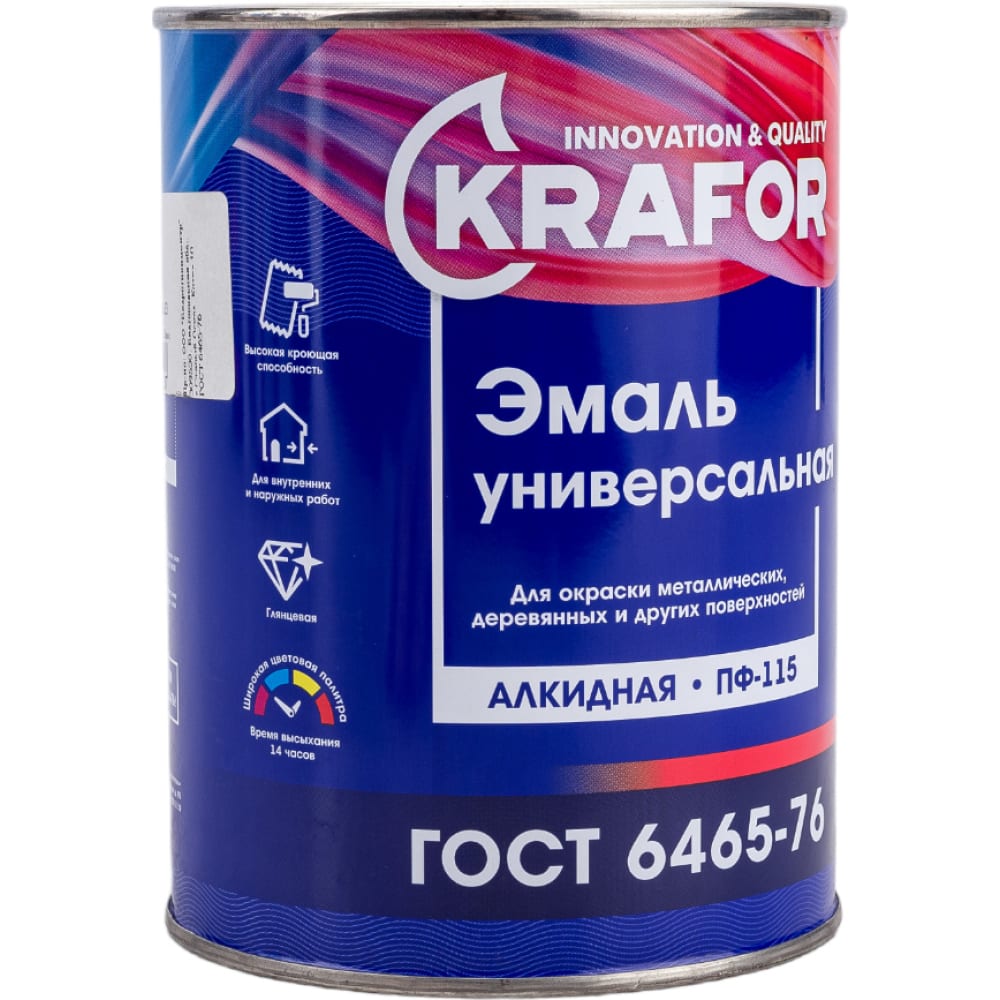 фото Универсальная атмосферостойкая эмаль krafor