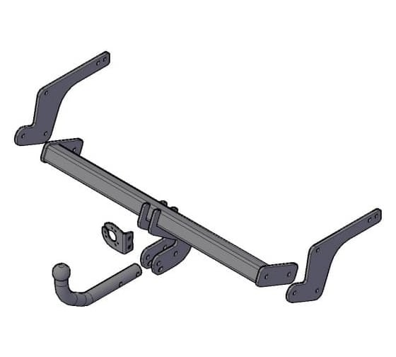 Изображение товара Фаркоп Трейлер для Renault Duster 2015-2021, 2021-2022, Nissan Terrano 2014-2022, тип шара A 9041