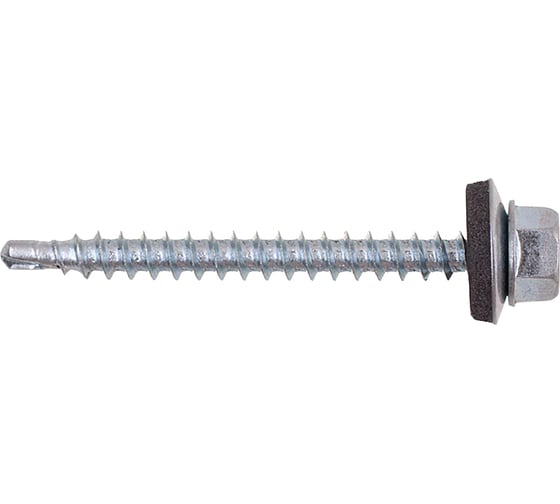 Изображение товара Кровельный саморез Стройбат оцинкованный с буром 4.8x50 мм 200 шт. 012460