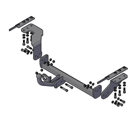 Изображение товара Фаркоп Трейлер для Nissan X-Trail T31 2007-2014, тип шара A 7711
