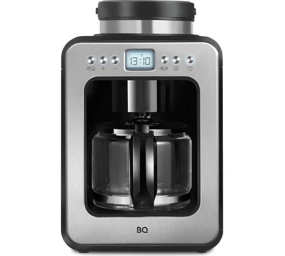 Изображение товара Капельная кофеварка со встроенной кофемолкой BQ cm7001 стальной-черный 86199511