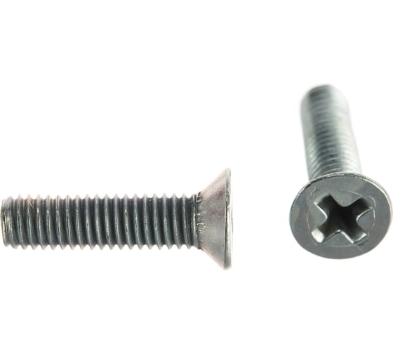 Изображение товара Оцинкованный винт с потайной головкой Стройбат DIN 965 М3x12 мм 25 шт. 2731118 306690