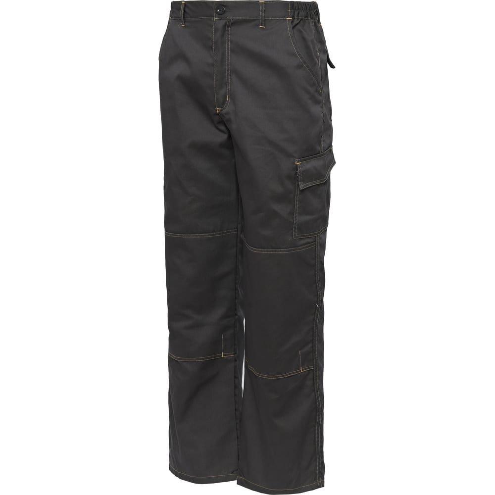 Изображение товара Рабочие брюки DOWELL basic модель D81420-M из смесовой ткани серый желтый