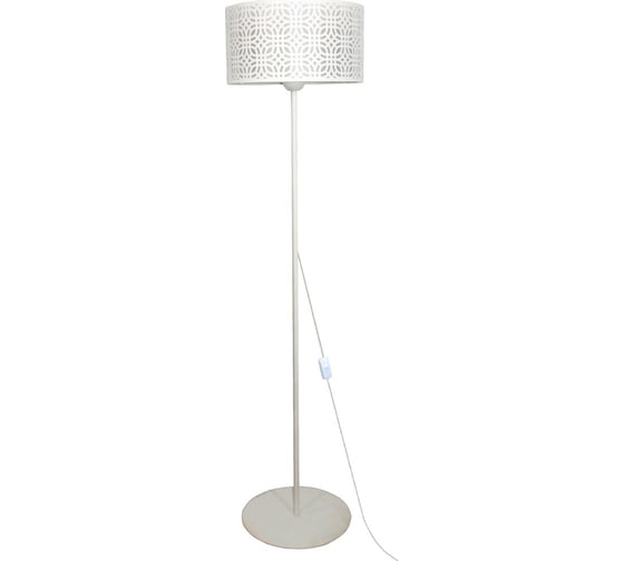Изображение товара Светильник напольный - торшер ЭЛЕТЕХ Амина ННБ 63-60-021 бел.муар /шнур бел. [ИМ] 1005405253