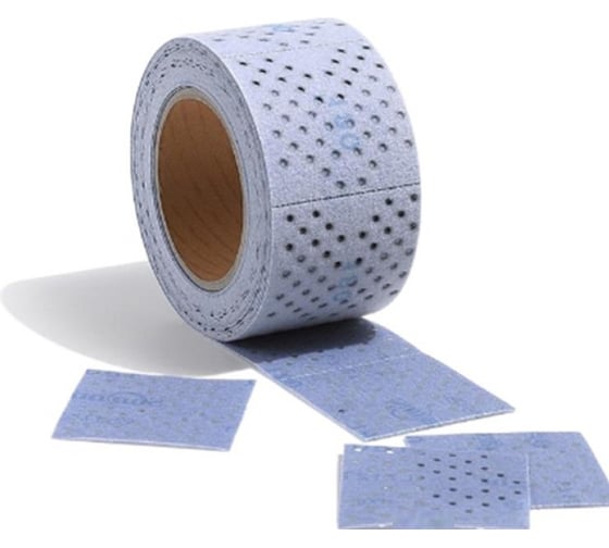 Изображение товара Полоски шлифовальные в рулоне L712T CERAMIC 70 мм, 12 м, на липучке, P400, с мультипылеотводом SUNMIGHT 76616