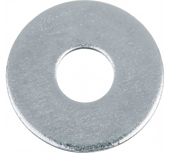 Изображение товара Оцинкованная кузовная шайба Стройбат DIN 9021 12 мм 30 шт. 2633109 005611