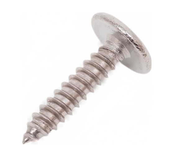 Изображение товара Нержавеющий саморез с прессшайбой Insparion острый, 4.2x19 мм, А2, крестообразный шлиц PH, 10 шт. С1-00001681